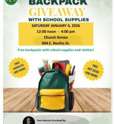 Backpack & Clothes Giveaway